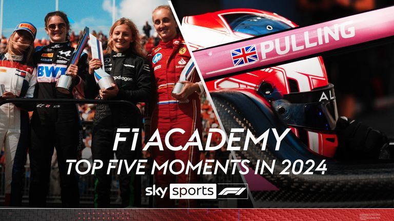 F1 Academy top five moments in 2024.