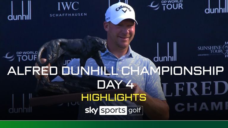 Highlights from day four of the DP World Tour's Alfred Dunhill Championship at Leopard Creek Country Club in South Africa.