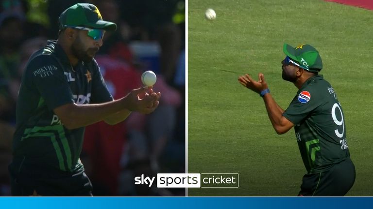 HARIS RAUF DROPPED CATCH PAKISTAN SOUTH AFRICA