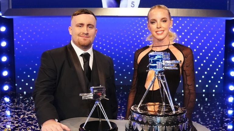 Keely Hodgkinson was named Sports Personality of the Year ahead of Luke Littler, who won the Young Sports Personality award