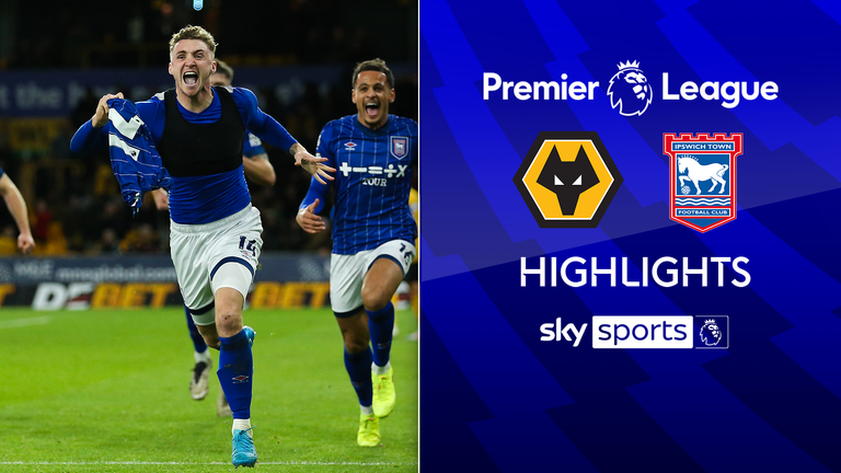 WOLVES-IPSWICH PL HIGHLIGHTS.